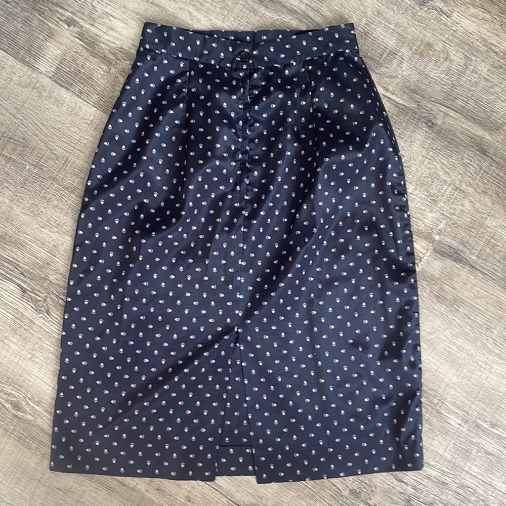 Vintage acorn print skirt - Picture 5 of 5